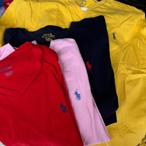 Mens Ralph Lauren Tshirts - Set of 4